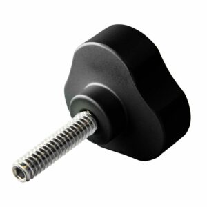 Image 1: PTM Watersports KNB-17 Replacement Knob f/UCX-17 PRO Mirror - Black