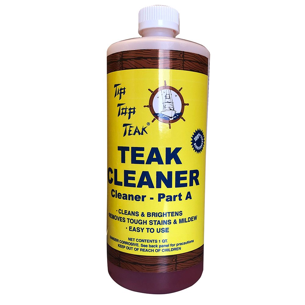 Image 1: Tip Top Teak Cleaner Part A - Quart