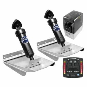 Image 1: Bennett Marine M80 Sport Tab System w/One Box Indication
