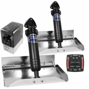 Image 1: Bennett Marine 12x9 Sport Tab System w/One Box Indication