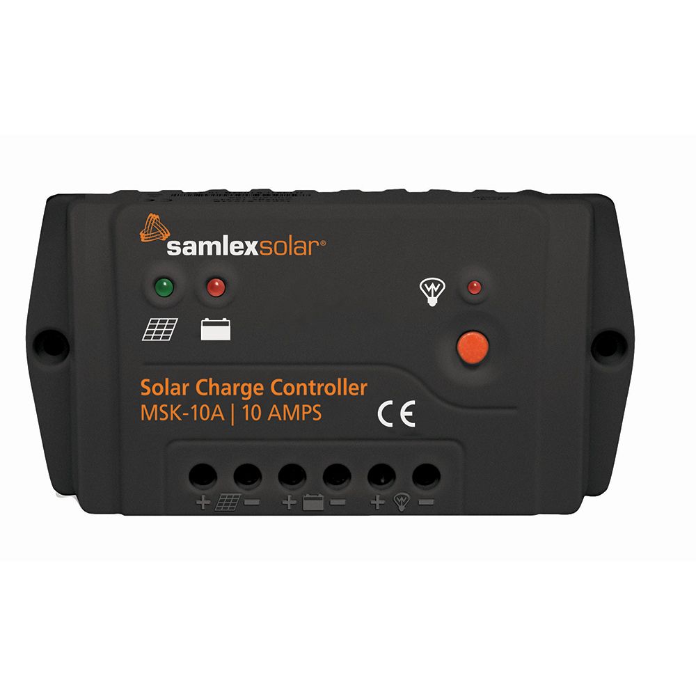 Image 1: Samlex 10A Solar Charge Contoller - 12/24V