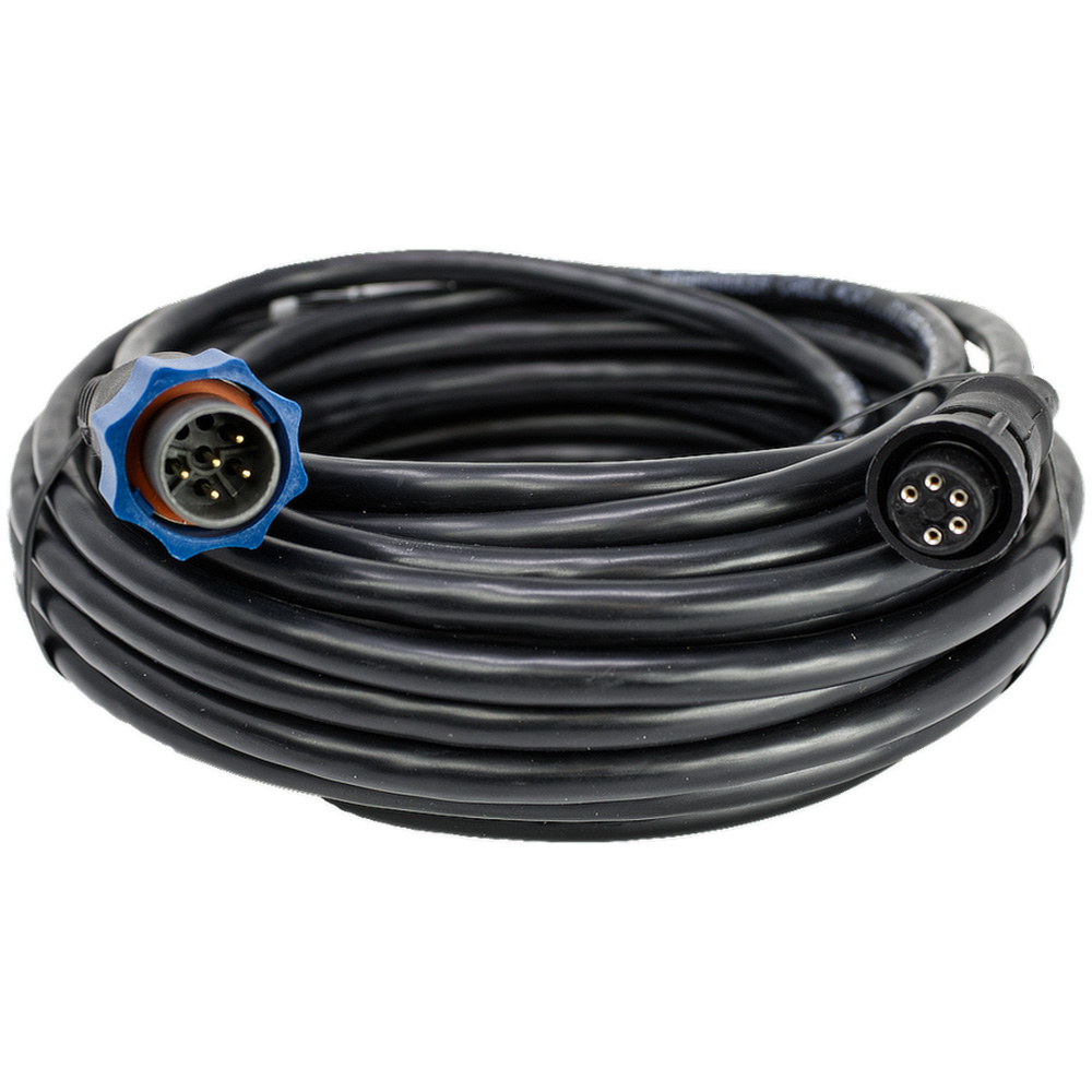 Image 1: Airmar Mix & Match&trade; Cable, 5-Pin 600W Series w/Navico 7-Pin Blue Connector - 8M