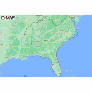 Image 1: C-MAP M-NA-Y214-MS US Lakes South East REVEAL™ Inland Chart