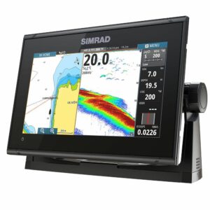 Image 1: Simrad GO9 XSE Chartplotter/Fishfinder w/C-MAP Discover Chart - No Transducer