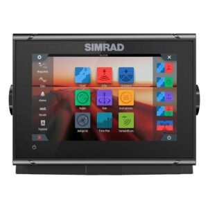 Image 1: Simrad GO7 XSR Chartplotter/Fishfinder w/C-MAP Discover Chart - No Transducer