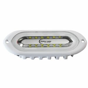 Image 1: Shadow-Caster SCM-SL Series Flush Mount Spreader Light - White Housing - White