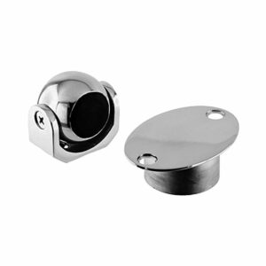 Image 1: Southco Flush Magnetic Door & Window Holder - 316 Stainless Steel