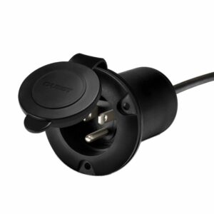 Image 1: Guest AC Universal Plug Holder - Black