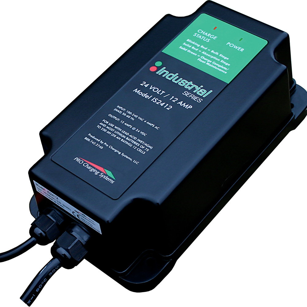 Image 1: Dual Pro IS2412 12A & 24V Battery Charger