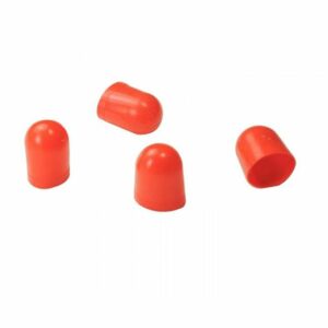 Image 1: VDO Light Diffuser f/Type C & E Wedge Bulb - Red - 4 Pack