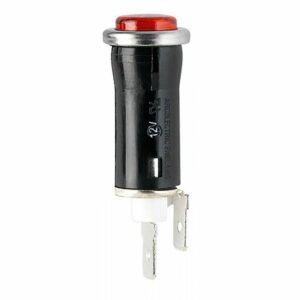 Image 1: VDO Red Snap-In Panel Mount Light - 12V