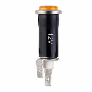 Image 1: VDO Yellow Snap-In Panel Mount Light - 12V