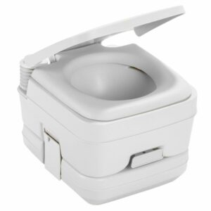 Image 1: Dometic™ 962 Portable Toilet - 2.5 Gallon -Grey