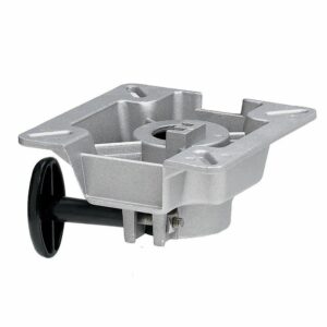 Image 1: Attwood SWIVL-EZE LakeSport 2-3/8" Seat Mount w/Friction Control - Aluminum