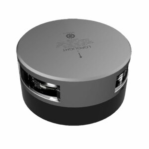 Image 1: Lopolight Series 301-011KL - Masthead Light - 5NM - Horizontal Mount - White - Silver Housing