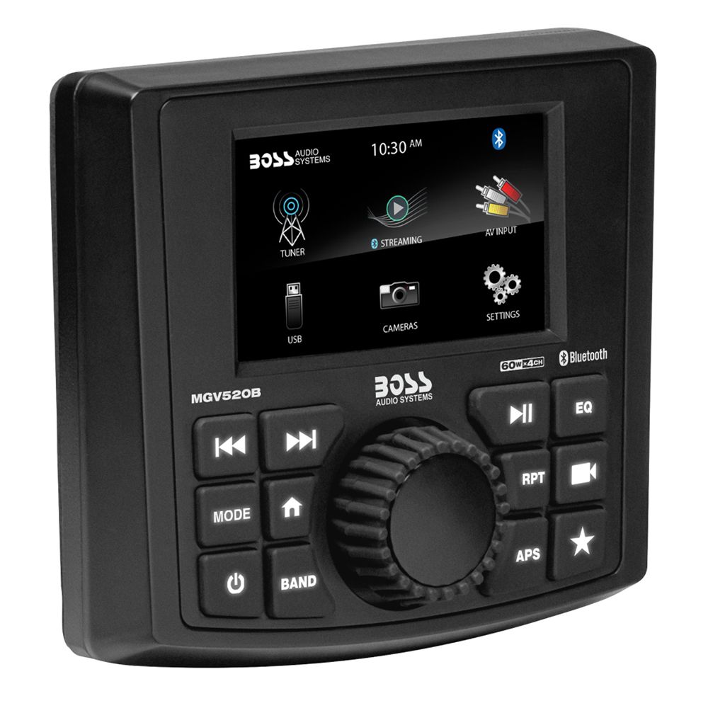 Image 2: Boss Audio MGV520B Marine Stereo w/AM/FM/BT/USB/Rear Camera