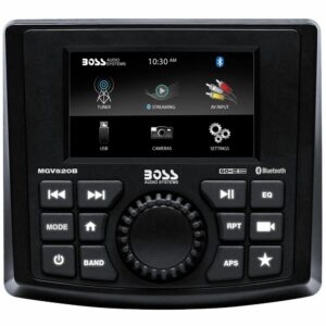 Image 1: Boss Audio MGV520B Marine Stereo w/AM/FM/BT/USB/Rear Camera