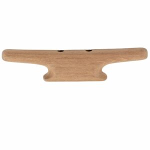 Image 1: Whitecap 4" Cleat - Teak