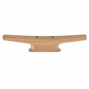 Image 1: Whitecap 10" Cleat - Teak