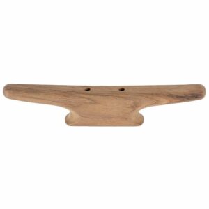 Image 1: Whitecap 12" Cleat - Teak