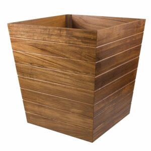 Image 1: Whitecap Large Planter Box - Teak