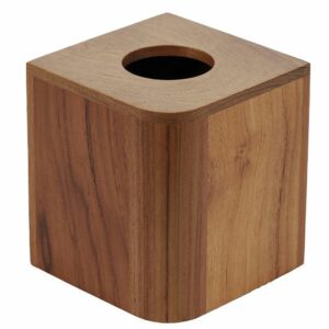 Image 1: Whitecap EKA Collection Tissue Box - Teak