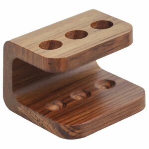 Image 1: Whitecap EKA Collection Toothbrush Holder - Teak