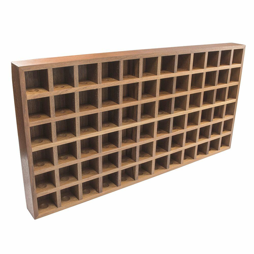 Image 1: Whitecap Golf Ball Rack 72 - Teak