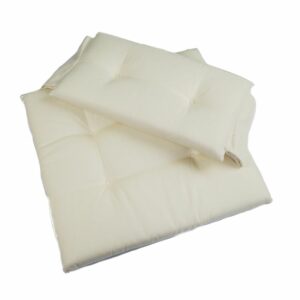 Image 1: Whitecap Director's Chair II Replacement Seat Cushion Set - Crème