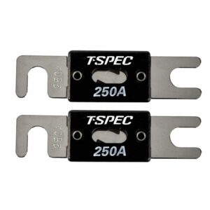 Image 1: T-Spec V8 Series 250 AMP ANL Fuse - 2 Pack 