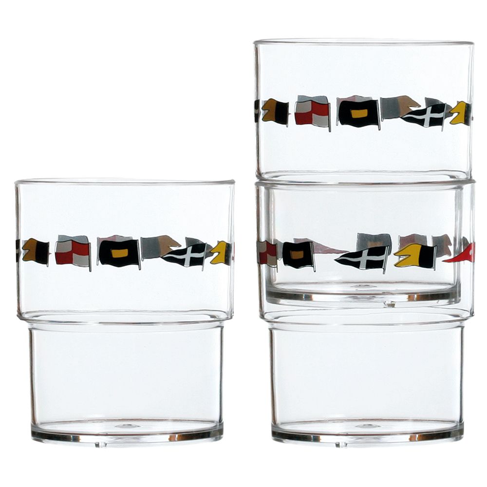 Image 1: Marine Business Stackable Glass Set - REGATA - Set of 12