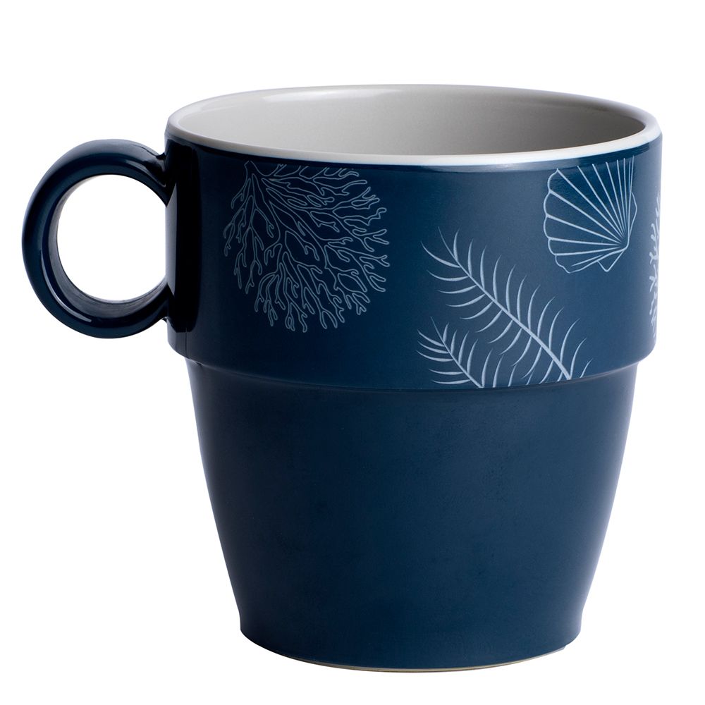 Image 1: Marine Business Melamine Non-Slip Coffee Mug - LIVING - Set of 6