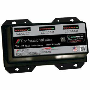 Image 1: Dual Pro PS3 Auto 15A - 3-Bank Lithium/AGM Battery Charger