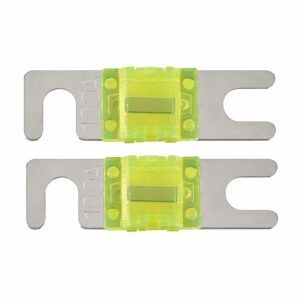 Image 1: T-Spec V8 Series 100 AMP Mini-ANL Fuse - 2 Pack 