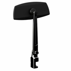 Image 1: PTM Watersports Pontoon Mirror/Bracket Kit w/VR-100 Pro & PCX-200 (Black)