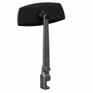 Image 1: PTM Watersports Pontoon Mirror/Bracket Kit w/VR-100 Pro & PCX-200 (Titanium Grey)