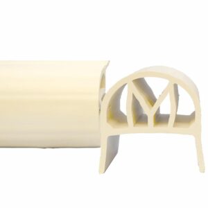Image 1: Monarch Nor'Easter M-Fender - 4' - White - 2 x 4 Mounting