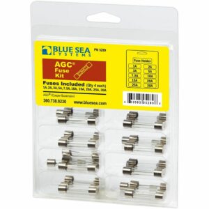 Image 1: Blue Sea 5289 AGC Fuse Kit - 41-Piece
