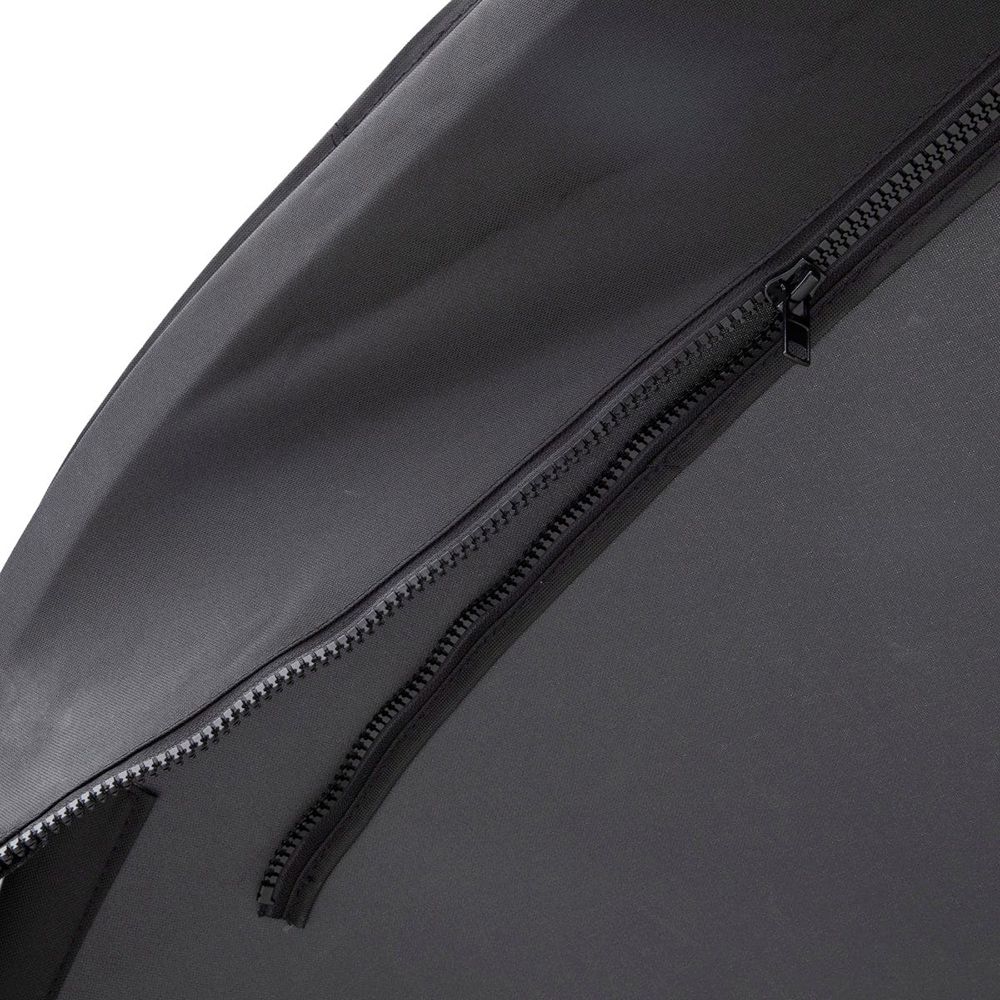 Image 3: SureShade Power Bimini - Clear Anodized Frame - Black Fabric