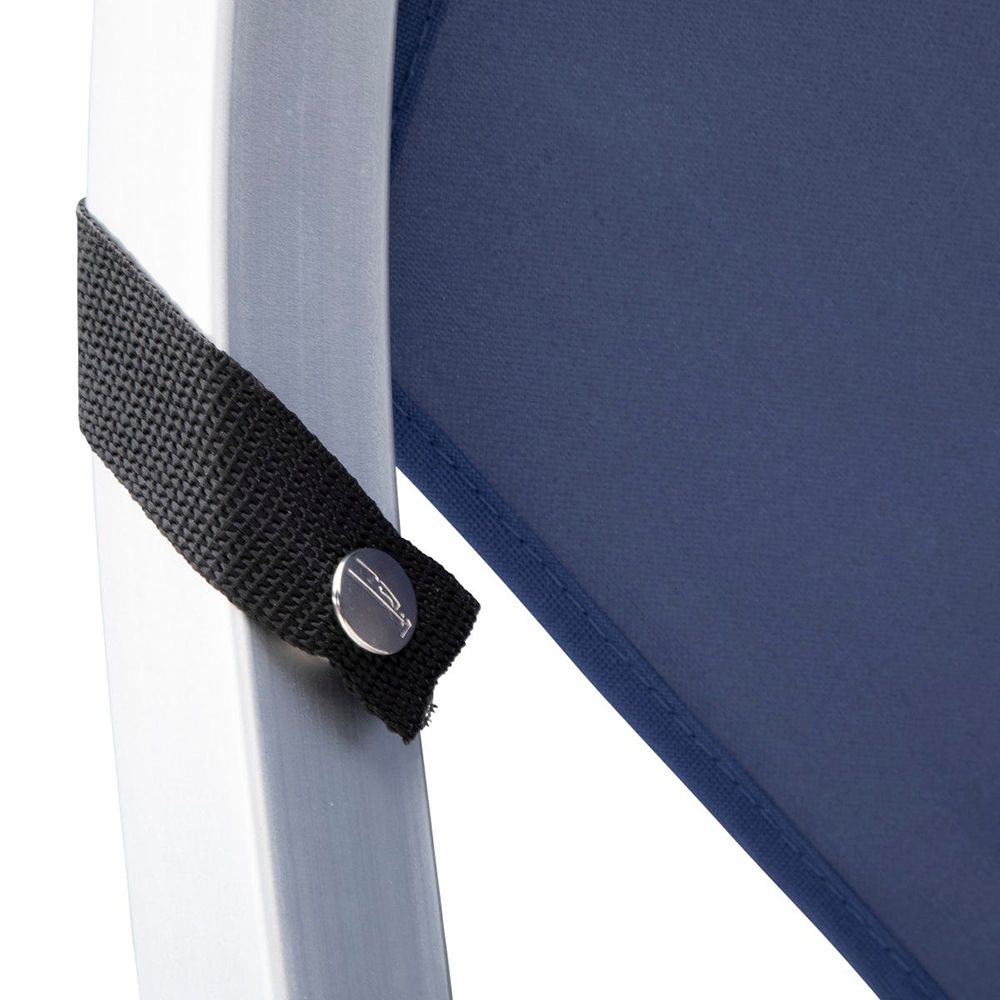 Image 2: SureShade Power Bimini - Clear Anodized Frame - Navy Fabric