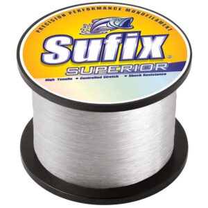Image 1: Superior Clear Monofilament - 6lb - 2155 yds