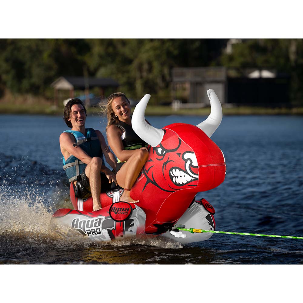 Image 2: Aqua Leisure 84" Water Sport Towable "Matador - The Bull" - 2-Rider