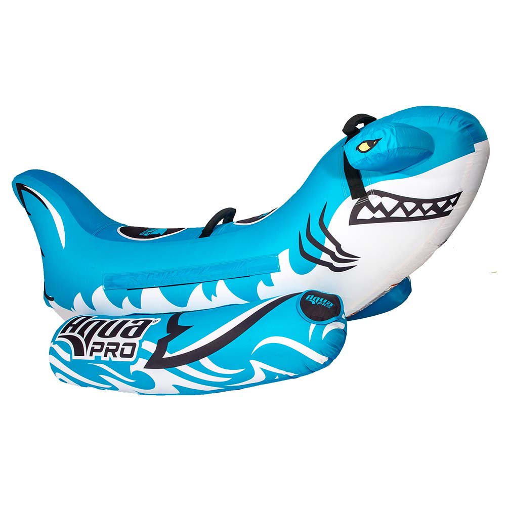 Image 1: Aqua Leisure 82" Water Sport Towable "Hammerhead - The Shark" - 2-Rider