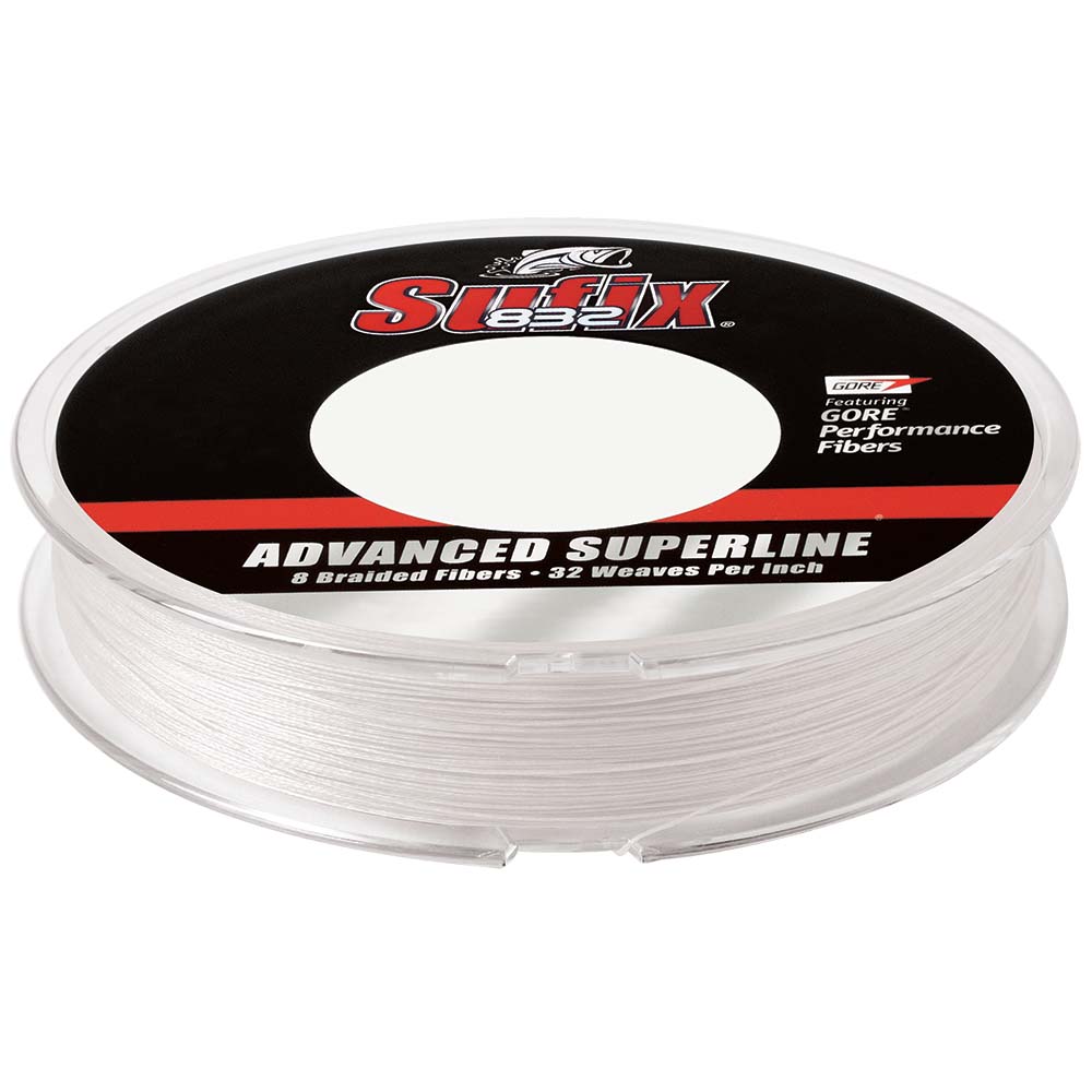 Image 1: Sufix 832® Advanced Superline® Braid - 6lb - Ghost - 150 yds