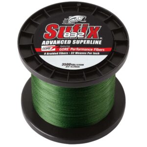 Image 1: Sufix 832® Advanced Superline® Braid - 20lb - Low-Vis Green - 3500 yds