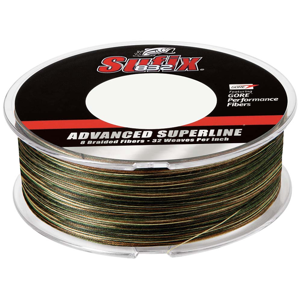 Image 1: Sufix 832® Advanced Superline® Braid - 30lb - Camo - 600 yds