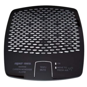 Image 1: Fireboy-Xintex CO Alarm 12/24V DC w/Interconnect - Black