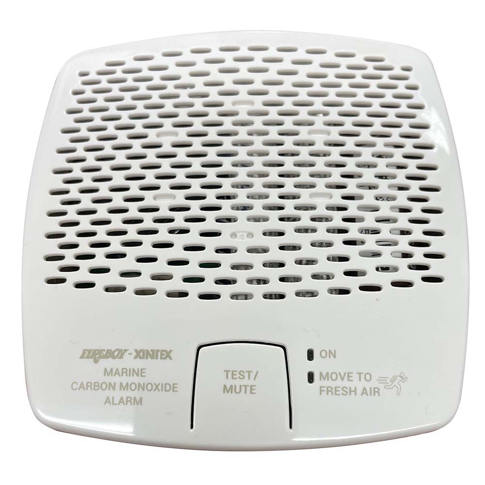 Image 1: Fireboy-Xintex CO Alarm 12/24V DC w/Interconnect - White