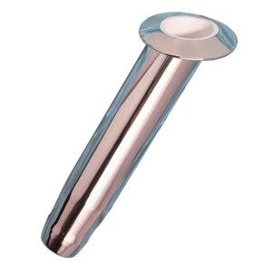 Image 1: Rupp Large Stainless Steel Bolt-less Rod Holder - 0°