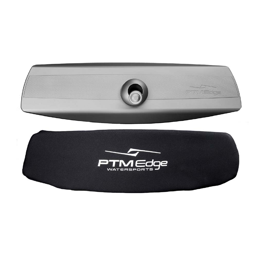 Image 1: PTM Edge VR-140 Elite Mirror & Cover Combo - Titanium Grey